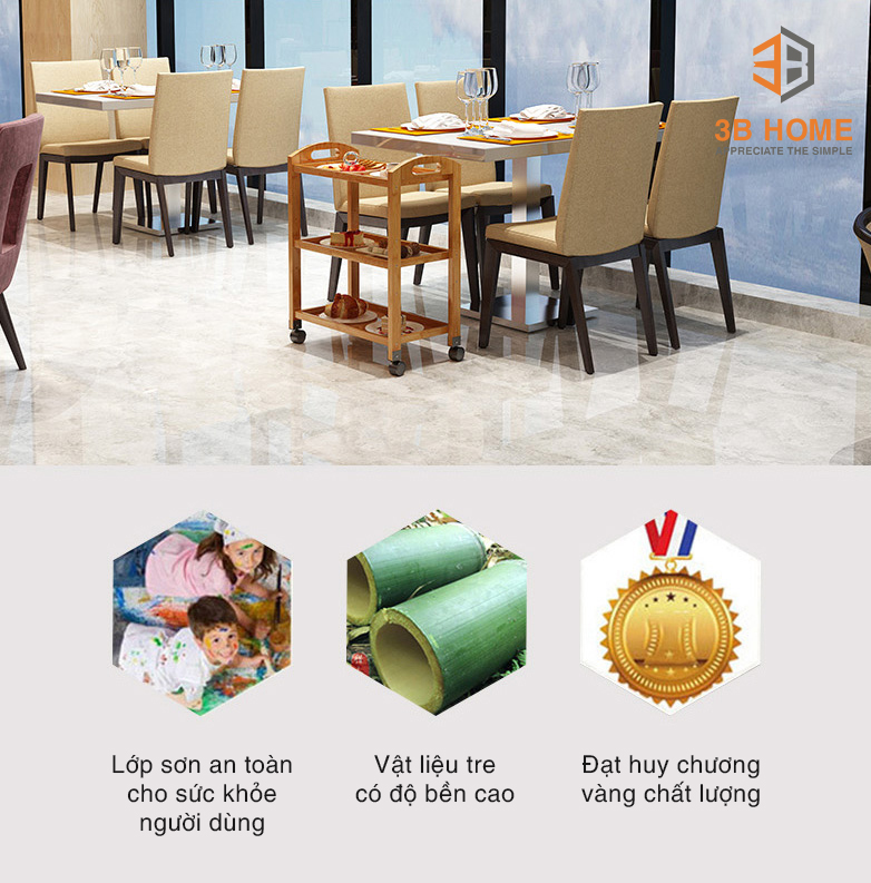 Giá để đồ decor di động thông minh C2